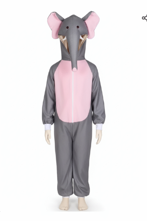 Adorable Elephant (Haathi) Fancy Dress Costume for Kids